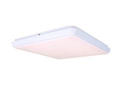 Unbranded Oyster Lights White 15W slimline square LED oyster-dimmable with beautiful looks Lights-For-You LED1085WHA11/CCT