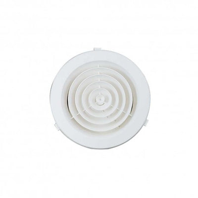 Ventair 150MM White Round Jet Diffuser V150JD Air Outlet
