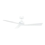 Vencha Lighting Ceiling Fans 52' Bronte DC Ceiling Fan White, Black, White/Oak, Black/Walnut 550704X Vencha Lighting Lights-For-You
