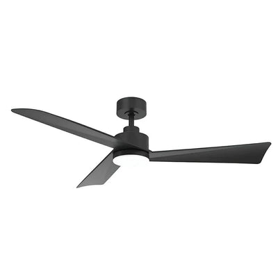 Vencha Lighting Ceiling Fans 52' Bronte DC Ceiling Fan White, Black, White/Oak, Black/Walnut with Light 550704X Vencha Lighting Lights-For-You 5507043