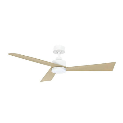 Vencha Lighting Ceiling Fans 52' Bronte DC Ceiling Fan White, Black, White/Oak, Black/Walnut with Light 550704X Vencha Lighting Lights-For-You 5507045