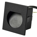 Vencha Lighting Exterior Step Lights Arch LED Step Light in Black or White Lights-For-You 5505086-12v-BK-3K