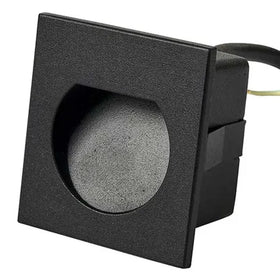 Vencha Lighting Exterior Step Lights Arch LED Step Light in Black or White Lights-For-You 5505086-12v-BK-3K