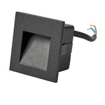 Vencha Lighting Exterior Step Lights Stan LED Step Light in Black or White Lights-For-You 5505085-12v-BK-3K