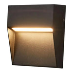 Vencha Lighting Exterior Step Lights Tyler Square LED Step Light CCT 4w in Black, White Lights-For-You 5505094-12v-BK-TC