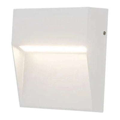 Vencha Lighting Exterior Step Lights Tyler Square LED Step Light CCT 4w in Black, White Lights-For-You 5505094-12v-WH-TC