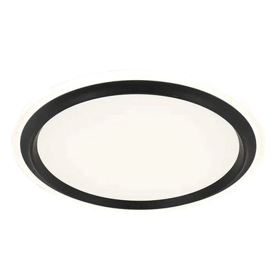 Duke LED Oyster Light CCT 60w White, Black