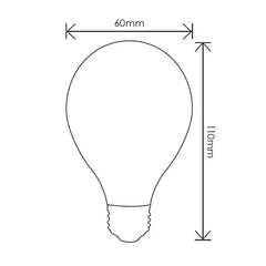 Vencha Lighting Lighting 6w LED E27 A60 Globe Warm Lights-For-You