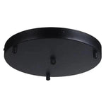 Vencha Lighting Lighting Accessories - 3 Light Round Plate in Black (ø300mm) Lights-For-You 5519010