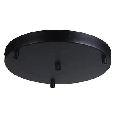 Vencha Lighting Lighting Accessories - 3 Light Round Plate in Black (ø300mm) Lights-For-You 5519010