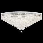 Vencha Lighting Lighting Asfour Crystal 12Lt Close to Ceiling (CTC) Light in Chrome or Gold Lights-For-You C-8080-29-CH