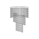 Vencha Lighting Lighting Asfour Crystal 2Lt Wall Light in Chrome or Gold Lights-For-You W-701-2L-14-CH