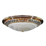 Vencha Lighting Lighting Asfour Crystal 3Lt Ceiling Light in Gold Lights-For-You C-937-15-3L-GD