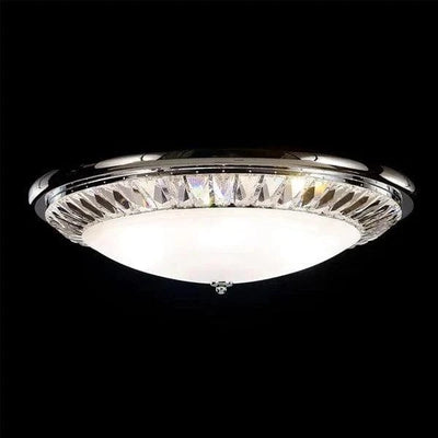 Vencha Lighting Lighting Asfour Crystal 6Lt Ceiling Light in Chrome or Gold Lights-For-You C-937-20-6L-CH