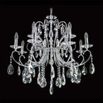 Vencha Lighting Lighting Asfour Crystal 8+4L Chandelier in Chrome or Gold Lights-For-You K-2013-30-8-4L-CH