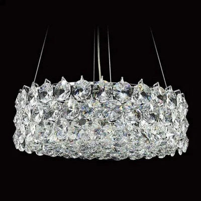 Vencha Lighting Lighting Asfour Crystal 8Lt Chandelier in Chrome Lights-For-You S: 1041: 17: CH