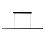 Vencha Lighting Lighting Beam Linear LED Pendant Light 1500mm, 2000mm, 2400mm in Black, Gold or White Lights-For-You 5510230-BK