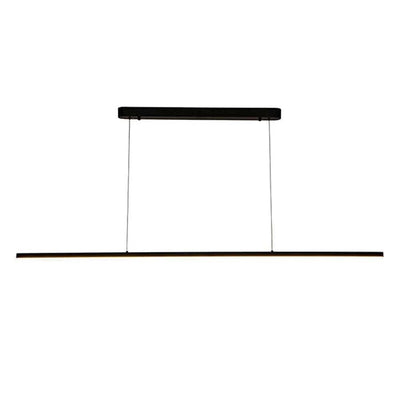Vencha Lighting Lighting Beam Linear LED Pendant Light 1500mm, 2000mm, 2400mm in Black, Gold or White Lights-For-You 5510230-BK