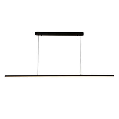 Vencha Lighting Lighting Beam Linear LED Pendant Light 1500mm, 2000mm, 2400mm in Black, Gold or White Lights-For-You 5510230-BK