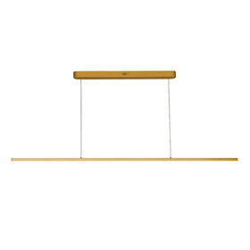 Vencha Lighting Lighting Beam Linear LED Pendant Light 1500mm, 2000mm, 2400mm in Black, Gold or White Lights-For-You 5510230-GD