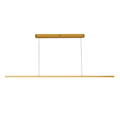 Vencha Lighting Lighting Beam Linear LED Pendant Light 1500mm, 2000mm, 2400mm in Black, Gold or White Lights-For-You 5510230-GD
