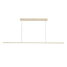 Vencha Lighting Lighting Beam Linear LED Pendant Light 1500mm, 2000mm, 2400mm in Black, Gold or White Lights-For-You 5510230-WH