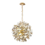 Vencha Lighting Lighting Brazza Pendant Light 12Lt, 24Lt, 30Lt in Black/Chrome or Gold Lights-For-You 5510265-GD