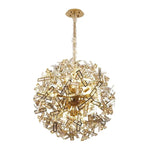 Vencha Lighting Lighting Brazza Pendant Light 12Lt, 24Lt, 30Lt in Black/Chrome or Gold Lights-For-You 5510268-GD