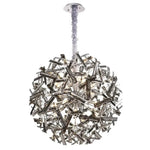 Vencha Lighting Lighting Brazza Pendant Light 12Lt, 24Lt, 30Lt in Black/Chrome or Gold Lights-For-You 5510270-BKCH