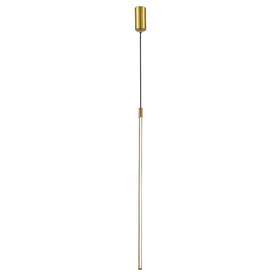 Vencha Lighting Lighting Centric Drop LED Pendant Light 12w Black, Gold Lights-For-You 5510239
