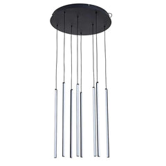 Vencha Lighting Lighting Centric Drop LED Pendant Light CCT 8Lt 72w Black, Gold Lights-For-You 5510240