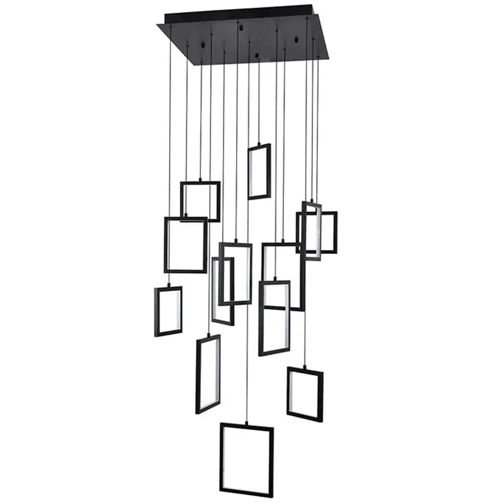 Vencha Lighting Lighting Dahli LED Pendant Light 25Lt 280w in Gold Lights-For-You 5510214-GD-3K
