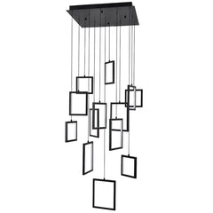 Vencha Lighting Lighting Dahli LED Pendant Light 25Lt 280w in Gold Lights-For-You 5510214-GD-3K