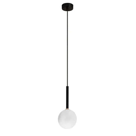 Vencha Lighting Lighting Franco LED Pendant Light Round in Black and Gold Lights-For-You 5510220
