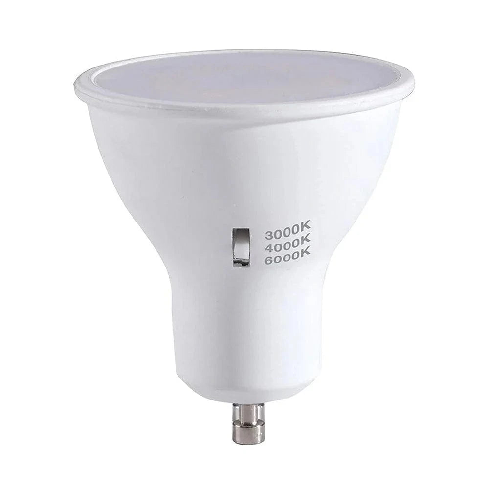 Vencha Lighting Lighting GU10 dimmable Tri-Colour LED globe with frosted di Lights-For-You 5520014