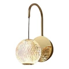 Vencha Lighting Lighting Langdon Indoor LED Wall Light in Black or Gold Lights-For-You 5516020-GD-3K
