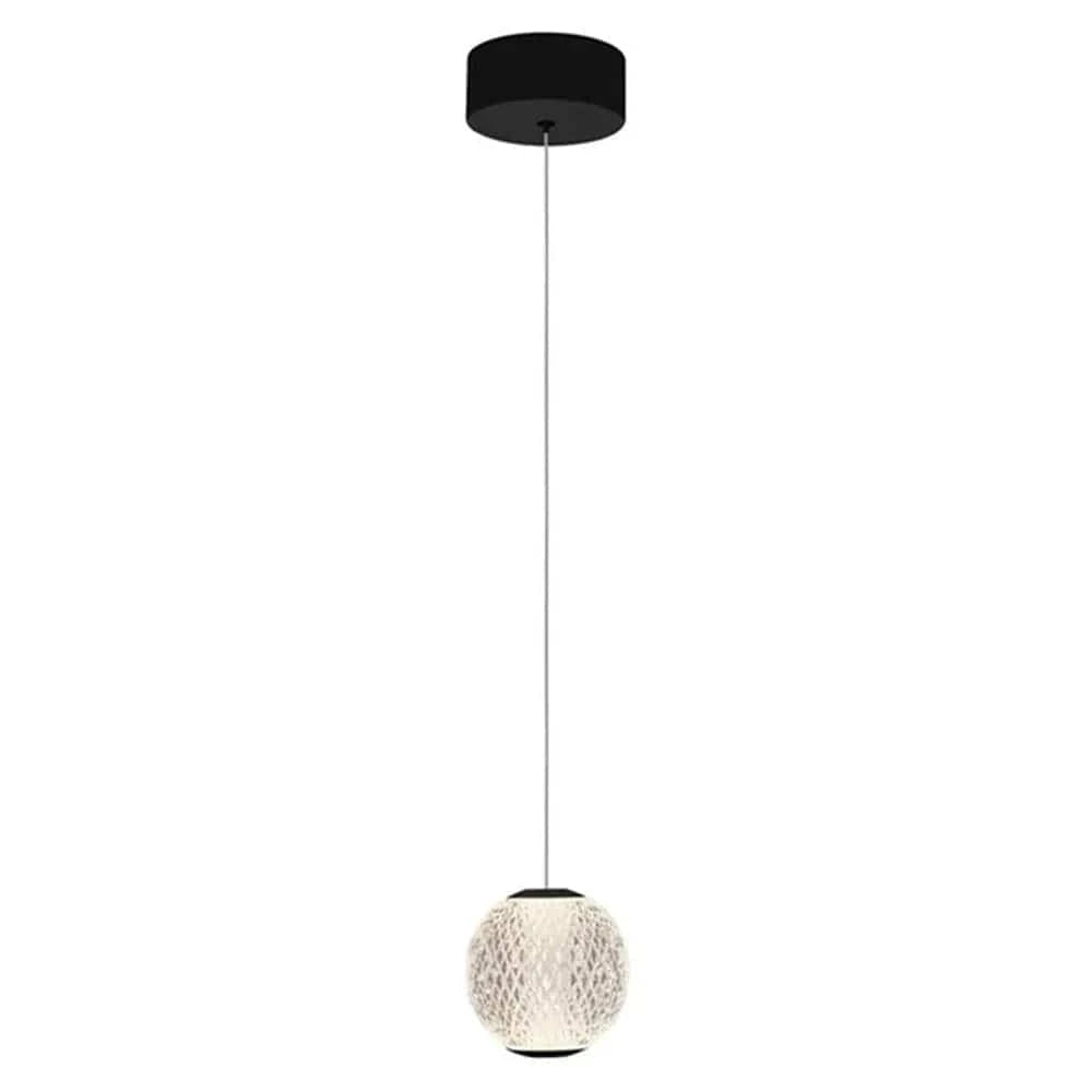 Vencha Lighting Lighting Langdon LED Pendant Light 6w Gold, Black Lights-For-You 5510180-BK-3K
