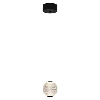 Vencha Lighting Lighting Langdon LED Pendant Light 6w Gold, Black Lights-For-You 5510180-BK-3K