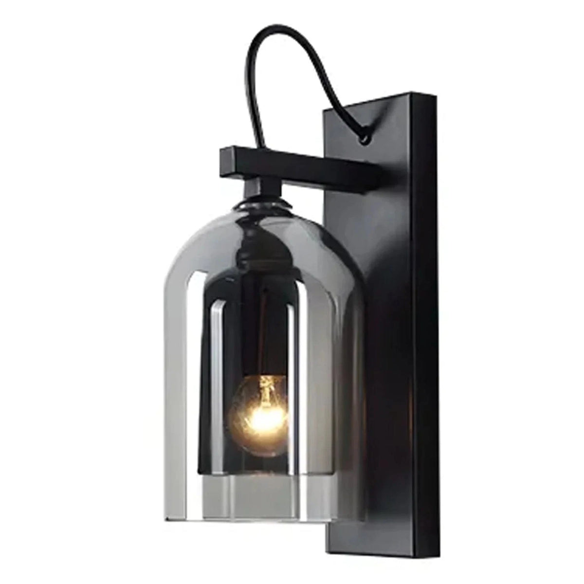 Vencha Lighting Lighting Marco Indoor LED Wall Light in Black or Gold Lights-For-You 5516010: BLK