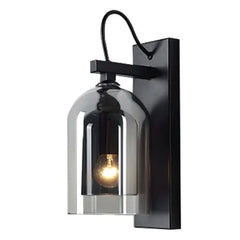 Vencha Lighting Lighting Marco Indoor LED Wall Light in Black or Gold Lights-For-You 5516010: BLK