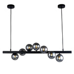Vencha Lighting Lighting Midday Bar Pendant Light 7Lt in Black Lights-For-You 5510167-BLK