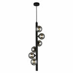 Vencha Lighting Lighting Midday Drop Pendant Light 6Lt Black, Gold Lights-For-You 5510169-BLK