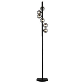 Vencha Lighting Lighting Midday Floor Lamp 6Lt in Black Lights-For-You 5514018-BLK