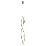 Vencha Lighting Lighting Spear LED Pendant Light in Gold Lights-For-You 5510332
