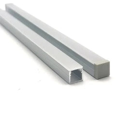 Vencha Lighting Lighting VC1010E Square Aluminium Profile with Diffuser - 1m Lights-For-You 5536001