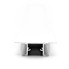 Vencha Lighting Lighting VC4917 Side Mount Aluminium Profile with Diffuser - 1m - White Lights-For-You 5536093-WH