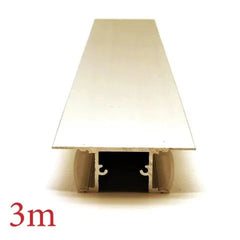 Vencha Lighting Lighting VC4917 Side Mount Aluminium Profile with Diffuser - 3m - Gold Lights-For-You 5536092-GD-3M