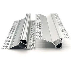 Vencha Lighting Lighting VCB007 Plasterboard Deep Recessed Aluminium Profile with Diffuser - 1m Lights-For-You 5536105