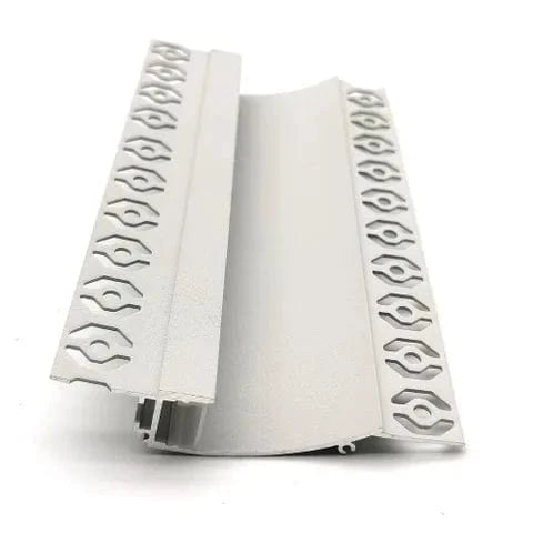 Vencha Lighting Lighting VCB025 Plasterboard Aluminium Profile with Diffuser - 1m Lights-For-You 5536109