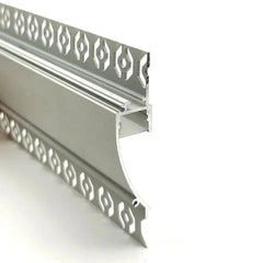 Vencha Lighting Lighting VCB025 Plasterboard Aluminium Profile with Diffuser - 1m Lights-For-You 5536109